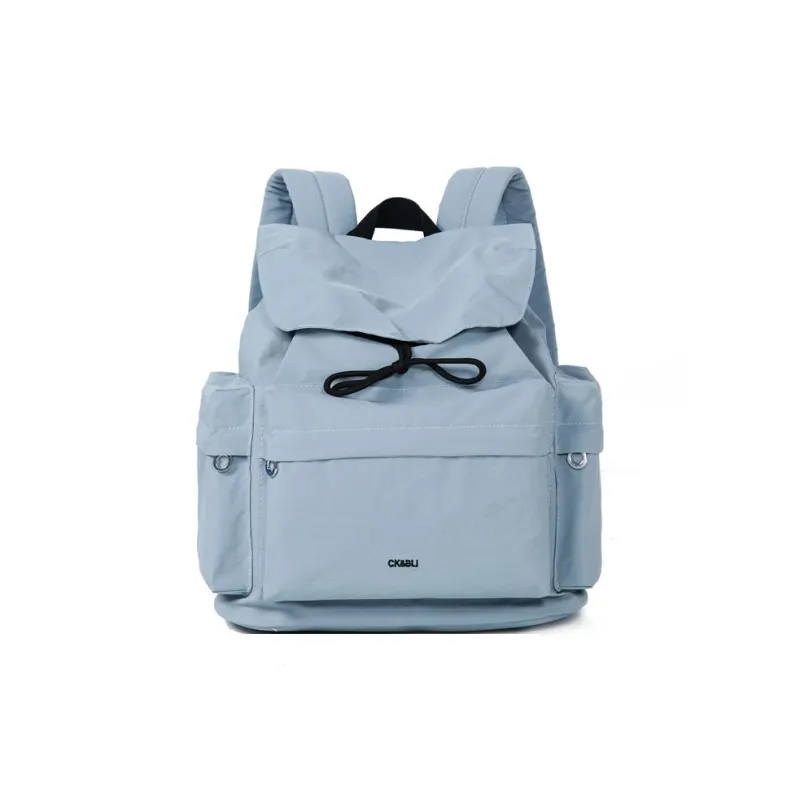 SEVENMOONS Nylon Fabric Backpack Unisex Multicolor-15