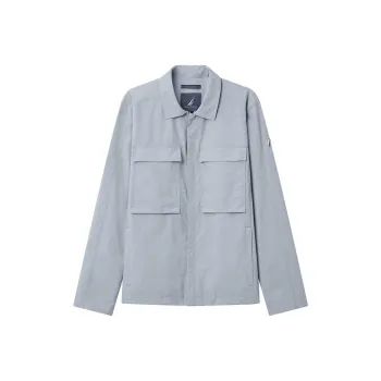NAUTICA Jackets Coats Men's Light Gray Blue