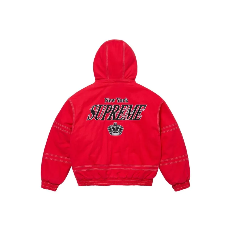 Supreme Mitchell & Ness Twill Stadium Jacket-6