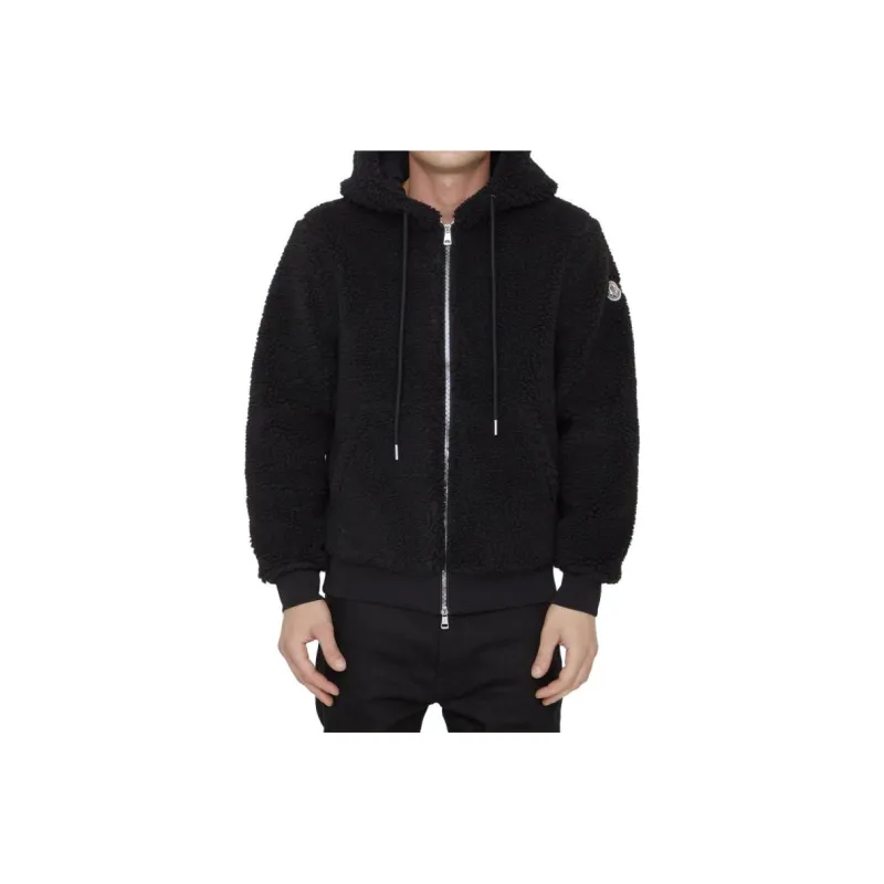Moncler Teddy Zip up Hoodie-0