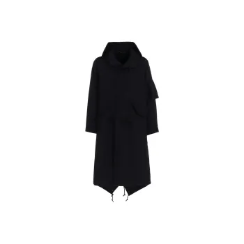Yohji Yamamoto Drawstring Coat