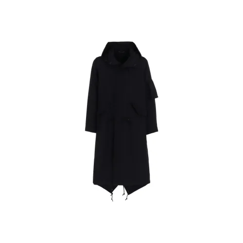 Yohji Yamamoto Drawstring Coat