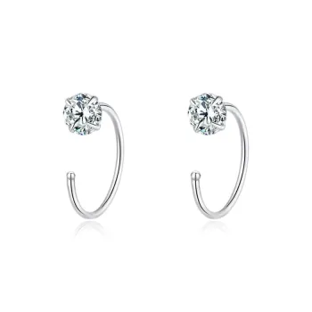 SHEEHHYY S925 Silver Stud Earrings Women's