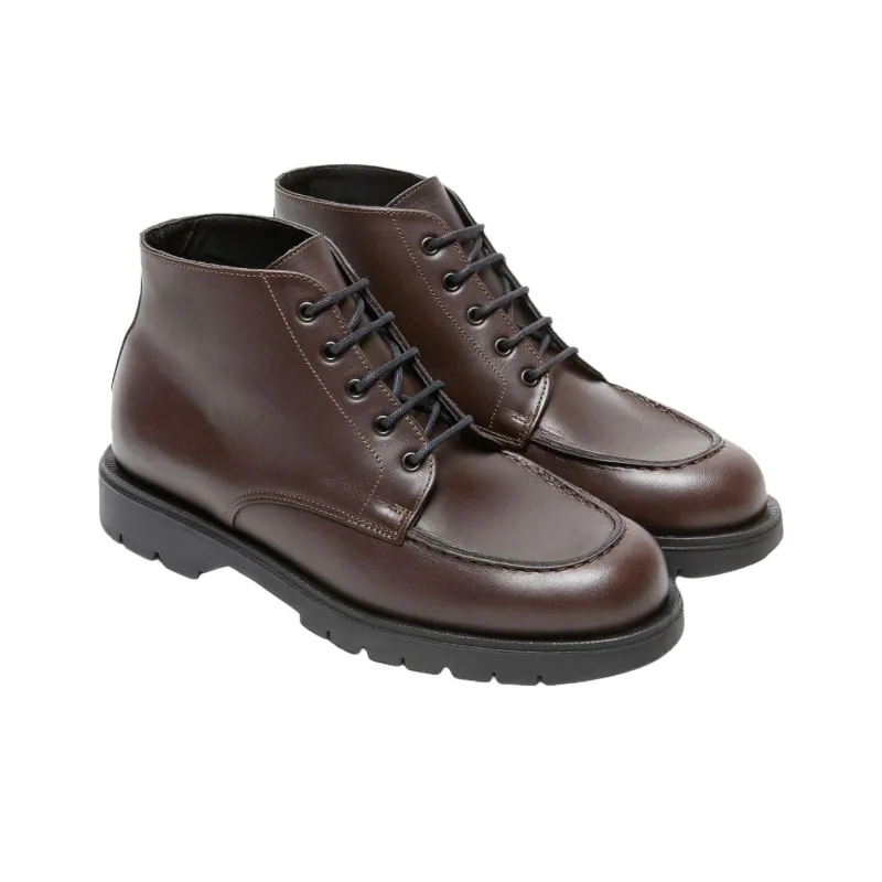 KLEMAN CLEON MANUFACTURE OXAL KP Ankle Boots 3cm Unisex Dark Brown-1