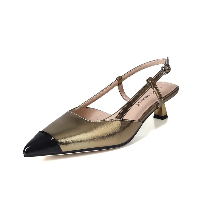 QUICHESHOES Slim Heel High Heels Women's-0