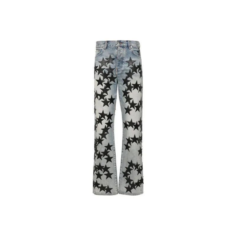 AMIRI Chemist Mid rise Straight leg Jeans-0