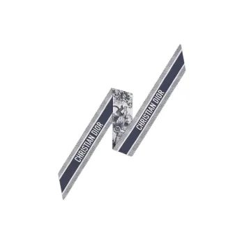 DIOR Silk Scarves Women's Marine Blue