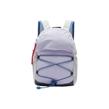 Anta Waterproof Fabric Backpack Unisex Light Purple