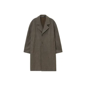UNVESNO Coats Unisex Amber Brown