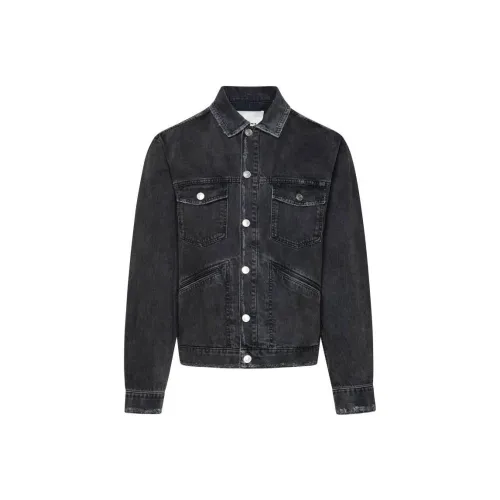 ISABEL MARANT Jango Button-Up Denim Jacket