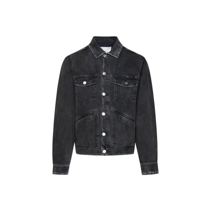 ISABEL MARANT Jango Button-Up Denim Jacket-0