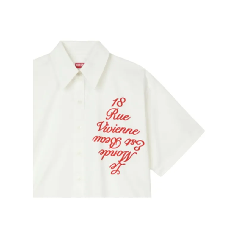 KENZO Shirts Women's White-2