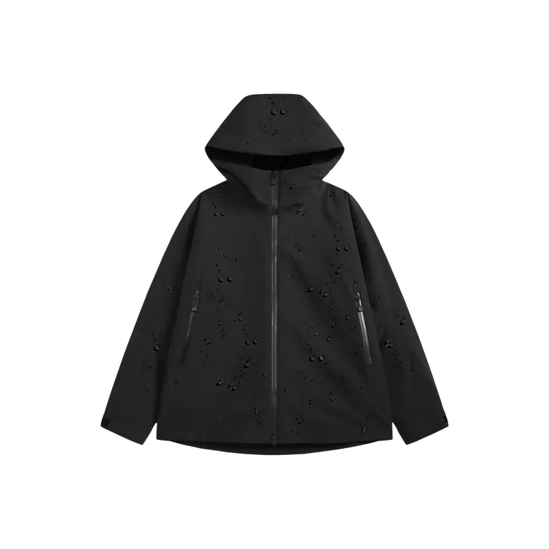 JUNGLE PANDA Water Resistant Windproof Breathable Wear Resistant Warm Windbreaker Jacket Unisex-7