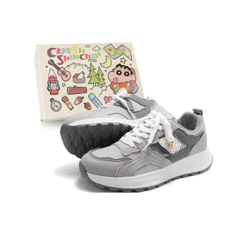 Crayon Shinchan Slip Resistant And Abrasion Resistant Coverage Support Low Top Running Shoes Unisex