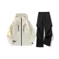 Light Yellow+Black[Waterproof Clothing Sets]