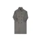 Gray Herringbone Coat 8578