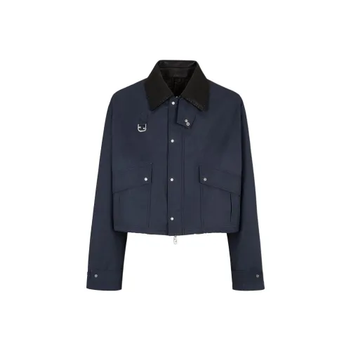 FENDI Ff Ring Waxed Jacket