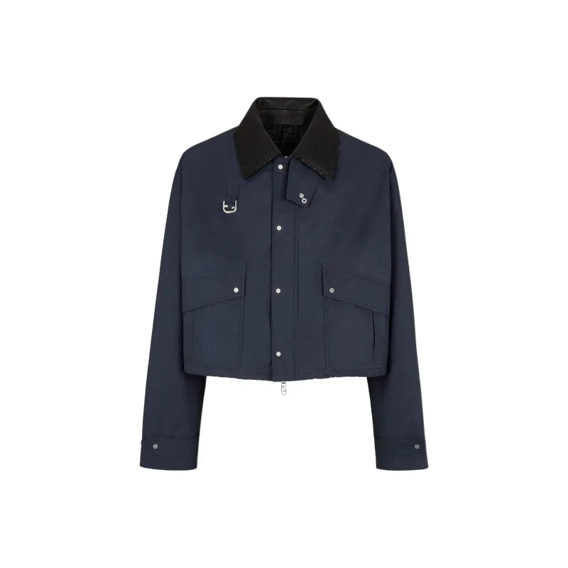 FENDI Ff Ring Waxed Jacket-0