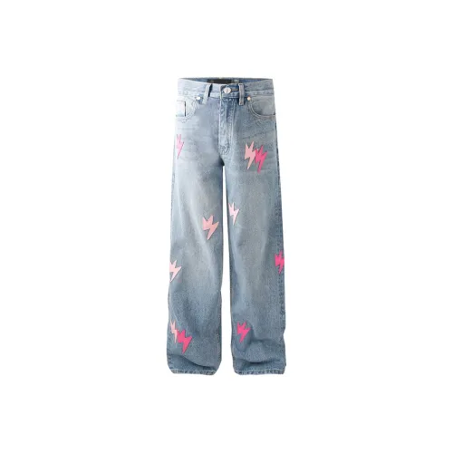 Amexnocap High Oz Jeans Unisex Black