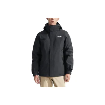 THE NORTH FACE City Outdoor Collection Hiking Waterproof And Windproof To Keep Warm Windbreaker Jacket Men's Gray