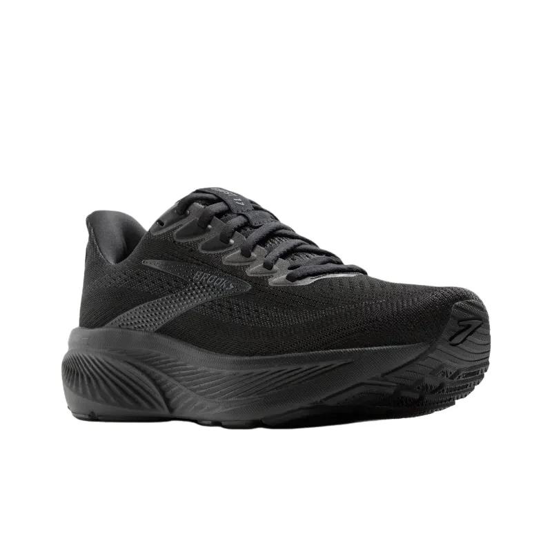 Brooks Anti Slip Wear Resistant Low Top Casual Running Shoes Men's Black-2