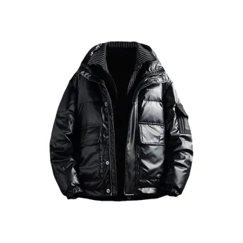 FRQ Puffer Jackets Unisex Black