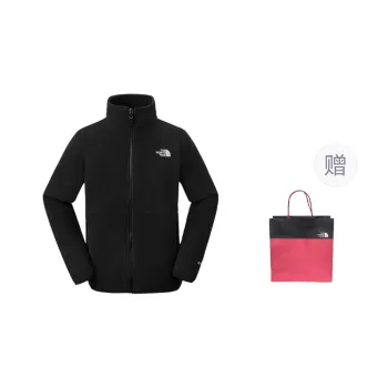 THE NORTH FACE City Outdoor Collection Velvet feel Coat Men's Black Shopping Bag Included