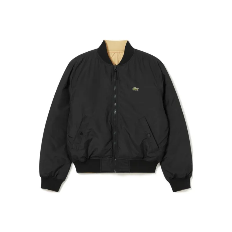 LACOSTE Jacket Men's Black/Beige Yellow-0