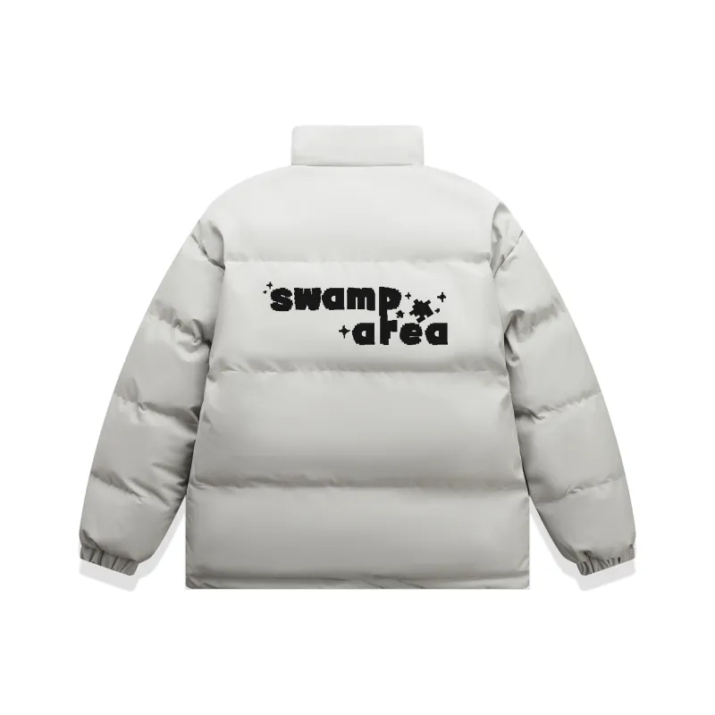 SWAMP AREA Puffer Jacket Unisex-6