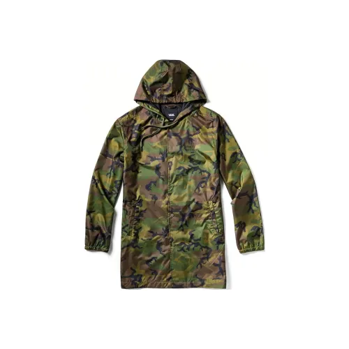 Vans Jackets Coats Unisex Green Camouflage