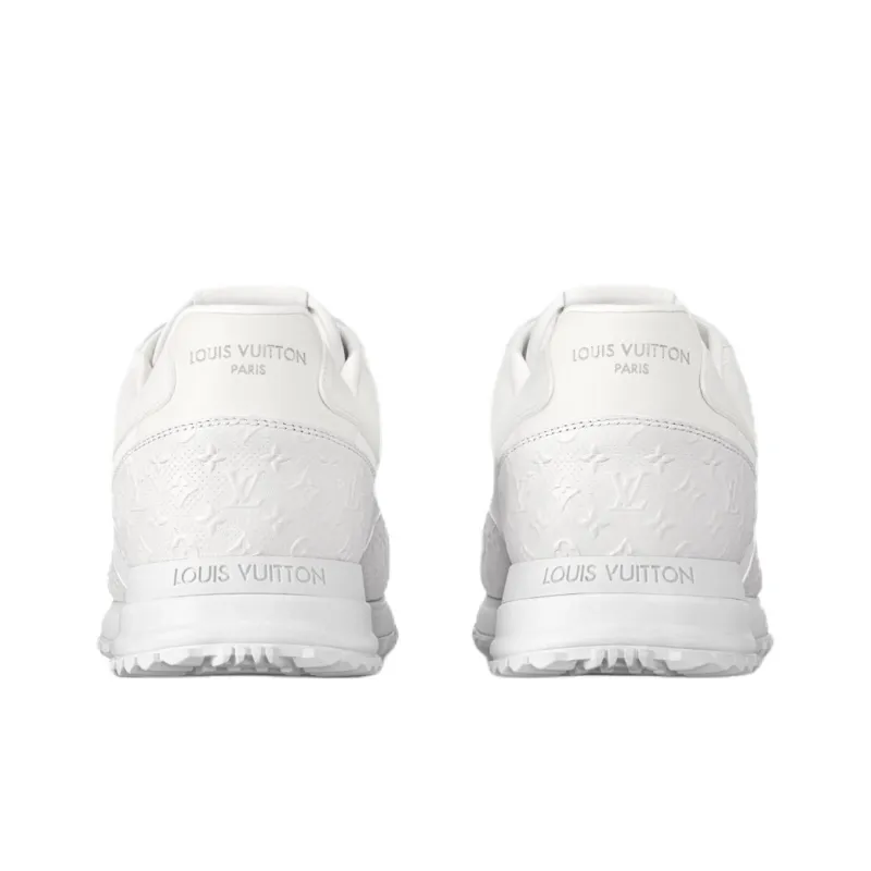 LOUIS VUITTON Run Away Low Top Casual Shoes Men's White-4