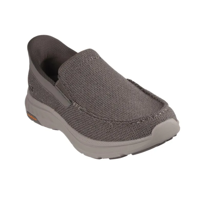 Skechers Pollard Wilfred Low Top Casual Shoes Men's Brown-2