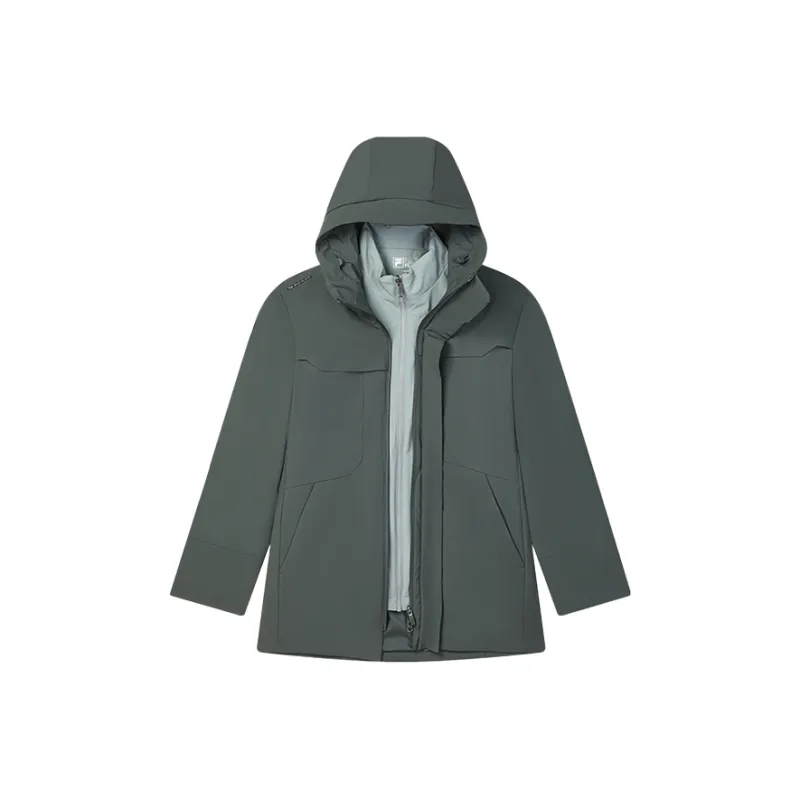 FILA Jackets Coats Men's 2 Pack Army Greenish-0