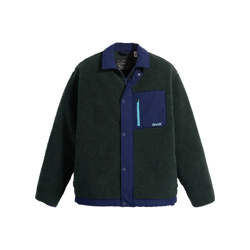 Levi's Puffer Jacket Men's Green-0