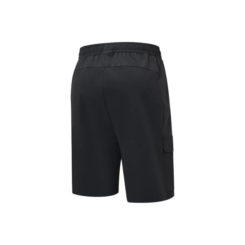XTEP Variety Training Collection Sports Shorts Men's Jet Black-1