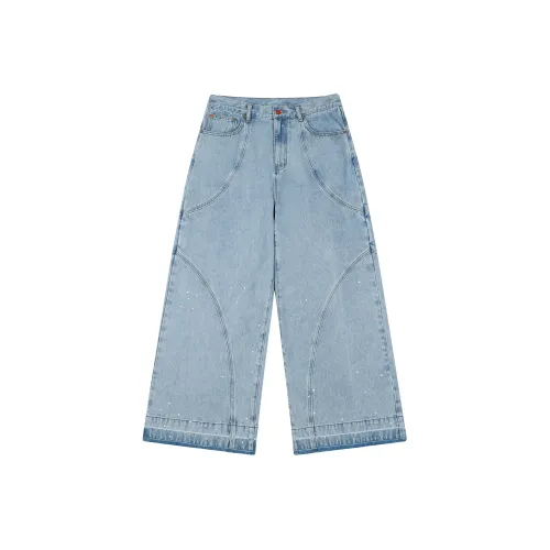 MostwantedLab Hamburger Jeans Unisex