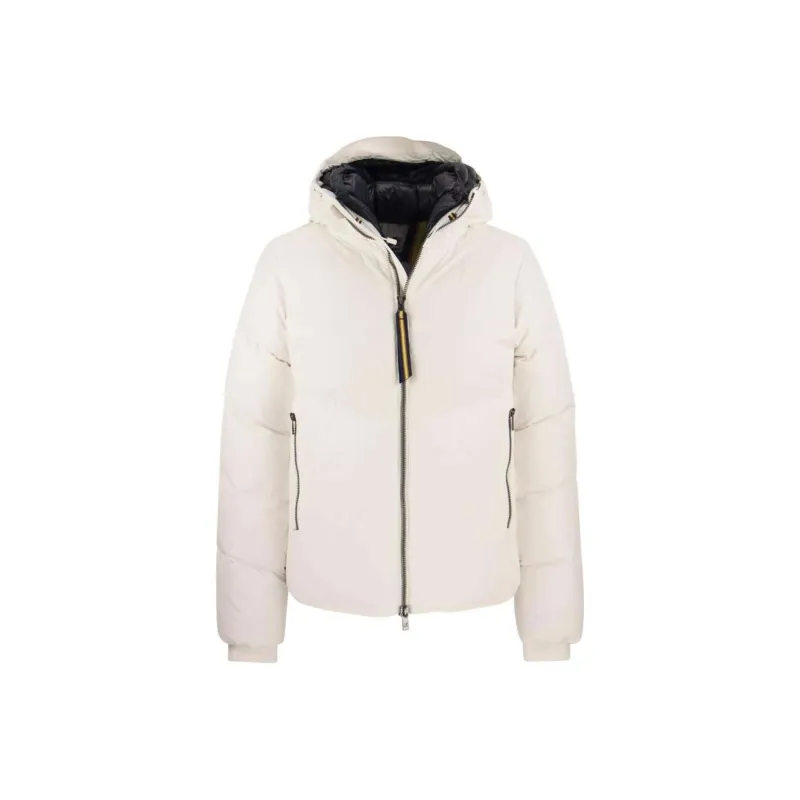 K WAY Hugol Thermo Soft Touch Hooded Jacket-0