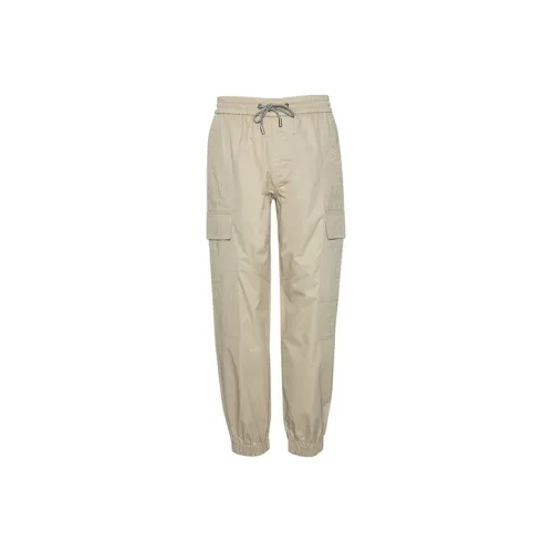 DAVID NAMAN Cargo Pants Casual Pants Men's Beige