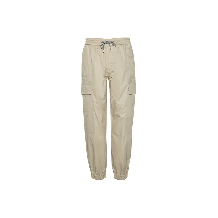 DAVID NAMAN Cargo Pants Casual Pants Men's Beige-0