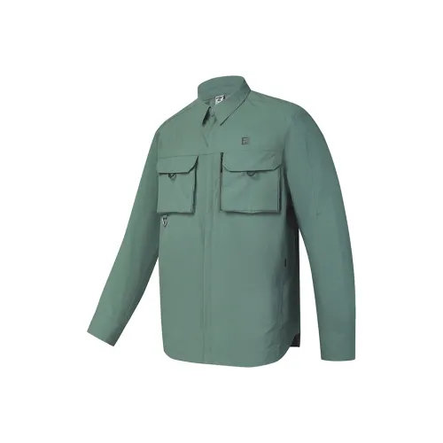FILA x BBC EARTH Jacket Men's Chalcedony Green