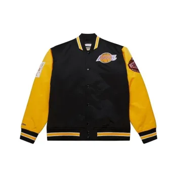 Mitchell & Ness x NBA Los Angeles Lakers Jackets & Coats Men's Black/Yellow