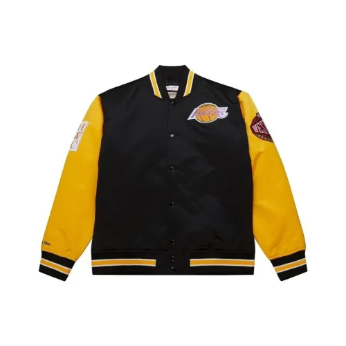 Mitchell & Ness x NBA Los Angeles Lakers Jackets & Coats Men's Black/Yellow