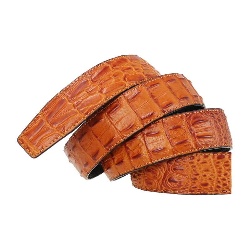 Lanza Cow Leather Belts Unisex Width 3.5CM-4
