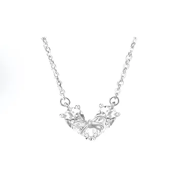 J&KINGLAY S925 Silver Necklaces Women's