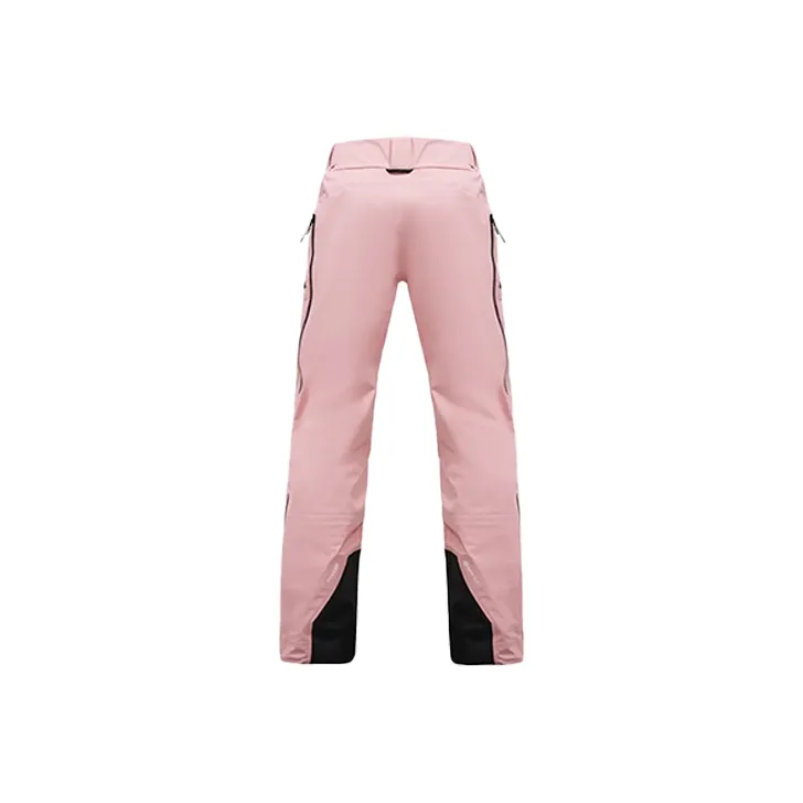 PEAK PERFORMANCE Vislight Gore Tex C Knit Ski Pants Women's Warm Cheek Pink-1