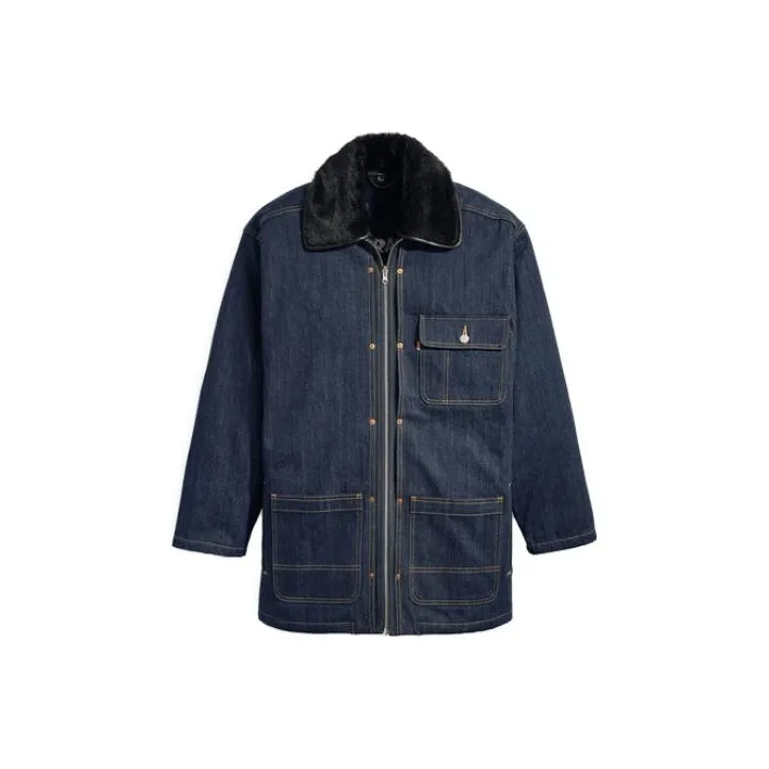 Levi's Jackets Coats Men's Dark Indigo-0