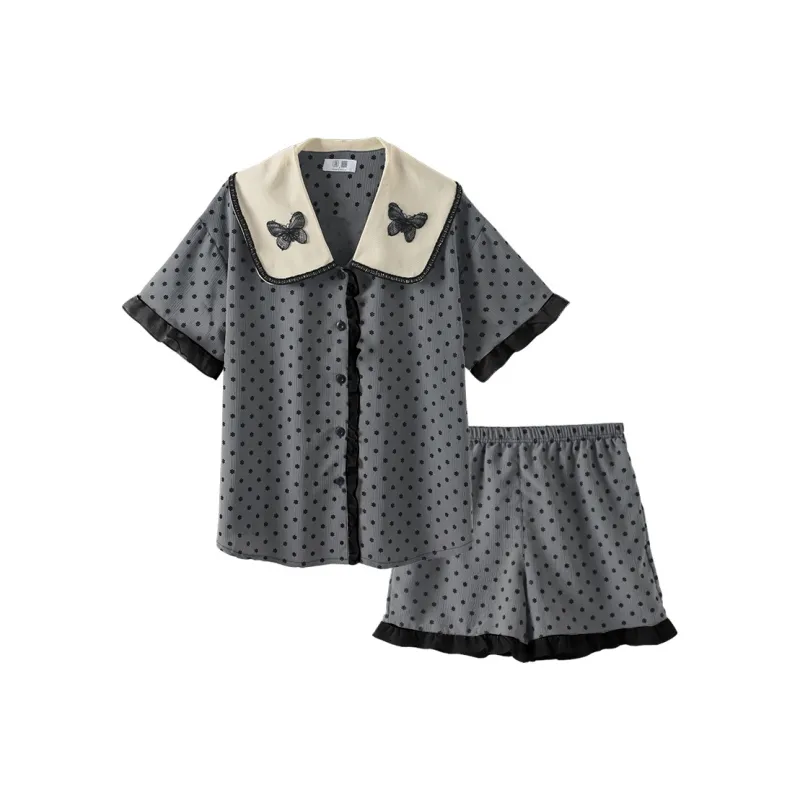 Qiao Ni Tong Pajama Set Women's Image Color-0