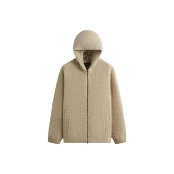 KITH Ryer Hooded Shearling Jacket