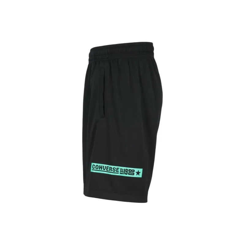 Converse Casual Shorts Unisex Black/Emerald Green-3