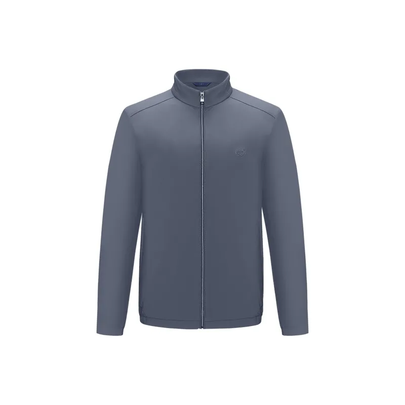 GY Goldlion Jackets Coats Men's Blue-0